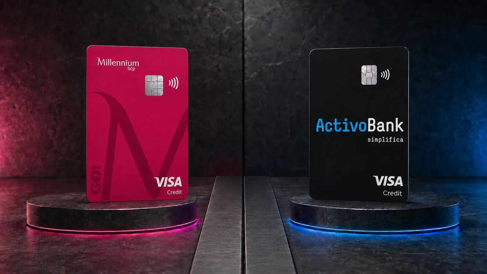Cartão GO! vs Cartão ActivoBank: o duelo dos dois sem anuidade